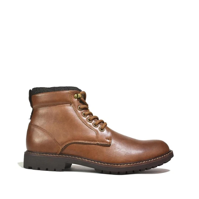 BURTON BROWN LEATHER Boots Size UK 10 EU 44 35.00 PicClick UK