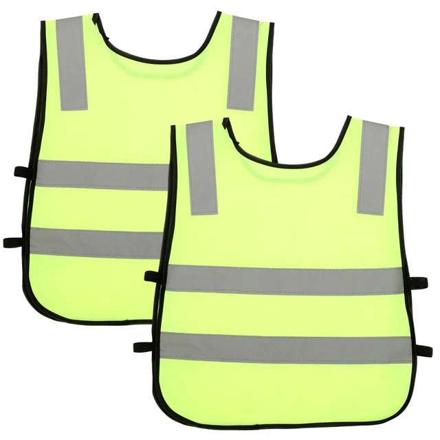 2 pz gilet di avvertimento per bambini gilet di sicurezza per bambini studenti
