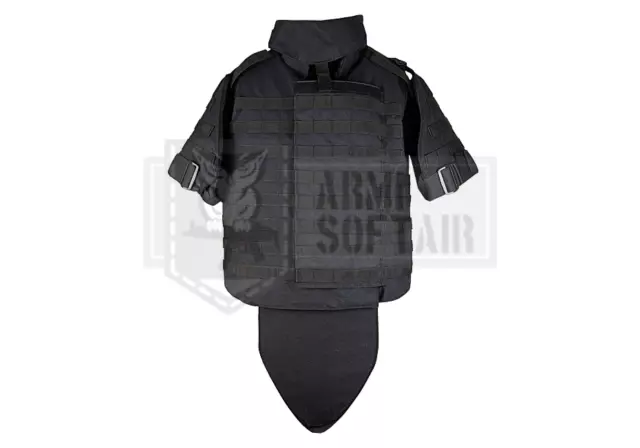 Invader Gear Tattico Pesante Eod Antisommossa Molle Esercito Nero Softair