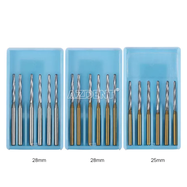 Dental FG Handpiece Burs Surgical Carbide Tungsten Bone Cutters Finishing 25mm