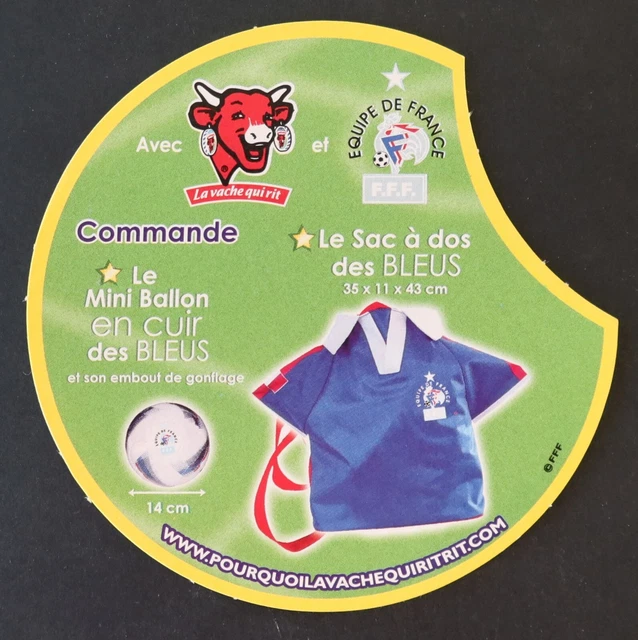 ETIQUETTE FROMAGE VACHE QUI RIT 8 WEDGES Rabier VQR 72 EUR 2,00