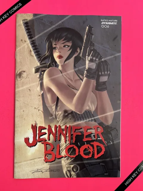 Jennifer Blood #6 Variant Junggeun Yoon Cover D Dynamite Ent 2022 NM