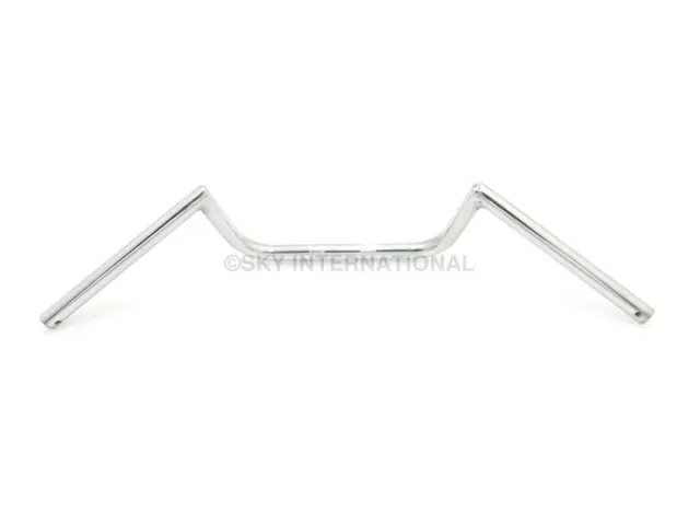 7/8" Handle Bar Chrome�Cafe Racer Compatible With Royal Enfield Bullet