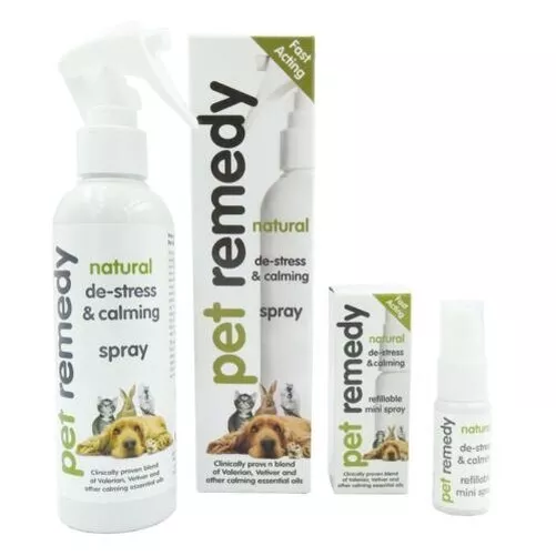 Pet Remedy Naturel de-Stress Calmant Spray Anxiété Relief Comportement Remède