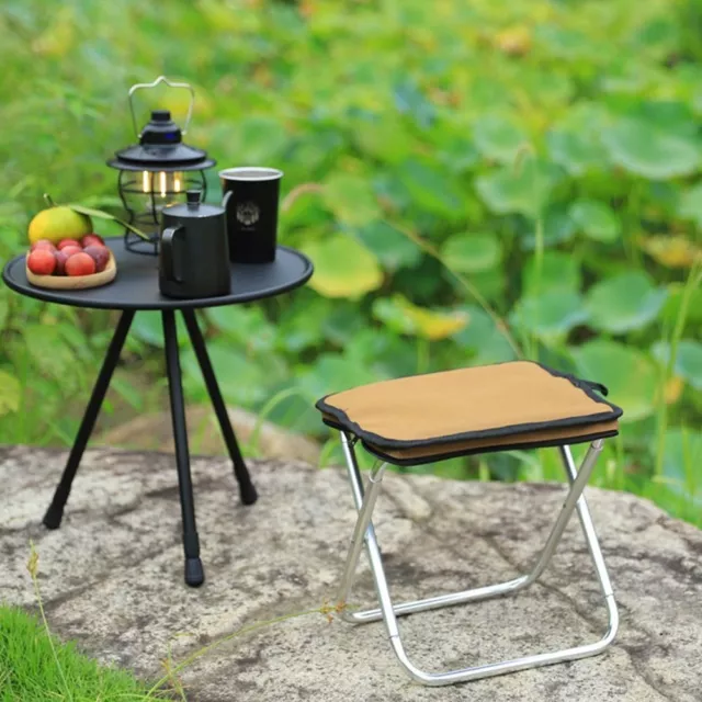 Ultralight Folding Stool Bench Foot Stool Portable Fishing Chair  Travel