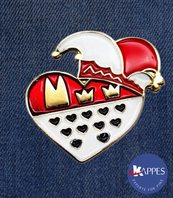 KARNEVALSPIN KÖLNER WAPPEN Pin Anstecker Sticker Karneval in Köln, NEU