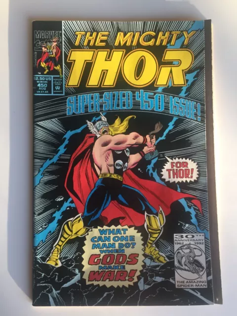 Mighty Thor  #450  VF   1st App of Bloodaxe   Super-Sized 450th Issue Flipbook