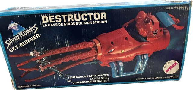 VINTAGE SILVERHAWKS SKYRUNNER  Complete  With  Box   ANTEX 1987