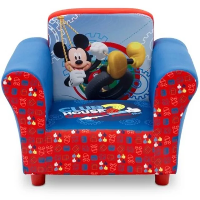 Delta Children Upholstered Chair, Disney Mickey Mouse