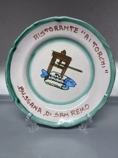 piatto del buon ricordo ai Torchi - Pesce al cartoccio - Bussana di San Remo
