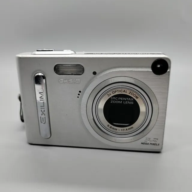 Casio Exilim EX-Z3 3.2MP Compact Digital Camera Silver Tested