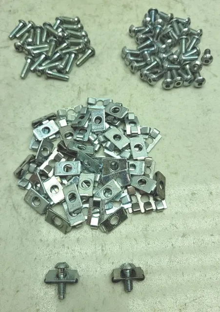 68 Pack Item 370.26 20-021 T Slot Fastener With Bolts *Mixed Brands Lot USED