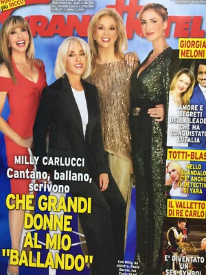 GRANDHOTEL 2022 40.MILLY Carlucci-Paola Barale,-Iva Zanicchi-Ema