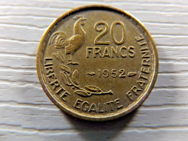 France 1952 20 FRANCS