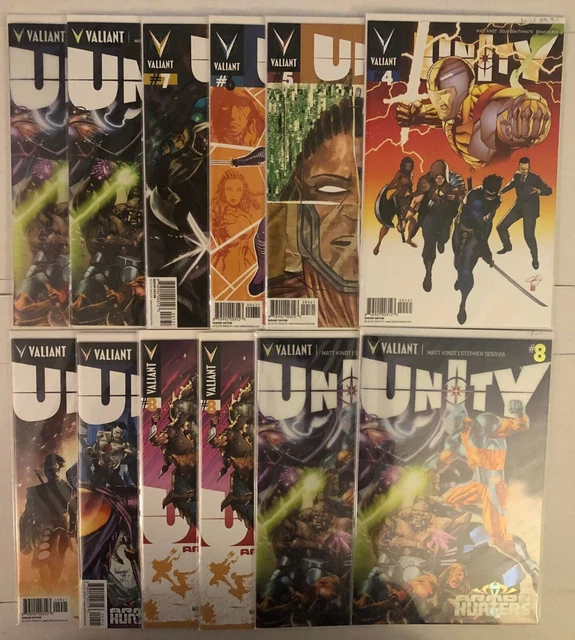 Unity #4 5 6 7 8 A Chrome 1 in 20 25 30 Armor Wars Bloodshot Movie Rai Valiant