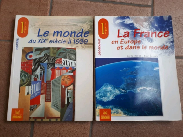 LIVRES HISTOIRE + Geographie - Programme de 1ère - Editions Magnard EUR