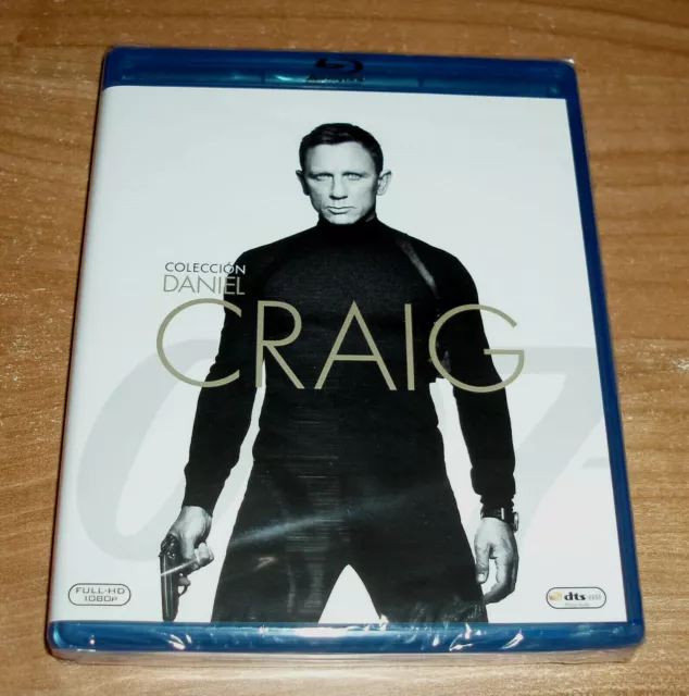 Collection Daniel Craig 4 Blu-Ray James Bond 007 Neuf Scellé (Sans Ouvrir) A-B