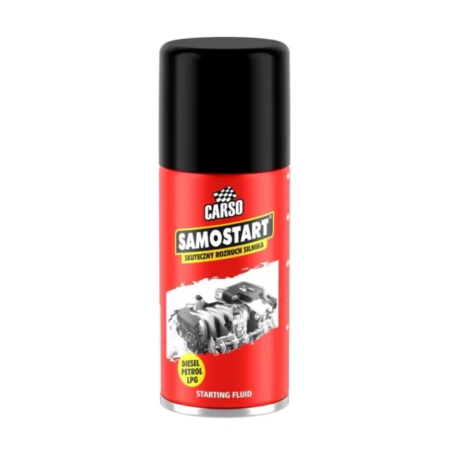 CARSO SAMOSTART Cold Engine Starting Fluid Car Diesel Petrol Quick Start - 150ml