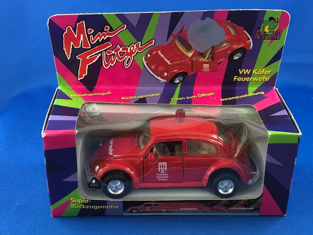 Vintage Playland Volkswagen Bug Fire Department (E)