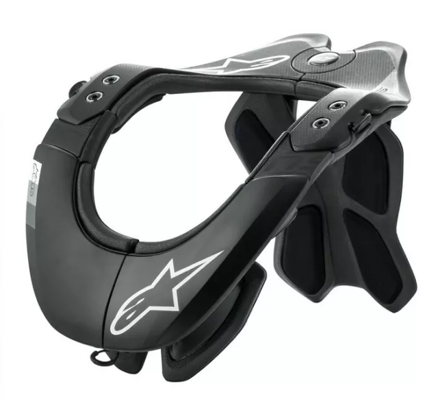 Alpinestars Tech 2 BNS Motocross OffRoad Race Neck Brace Black Cool Grey Adults