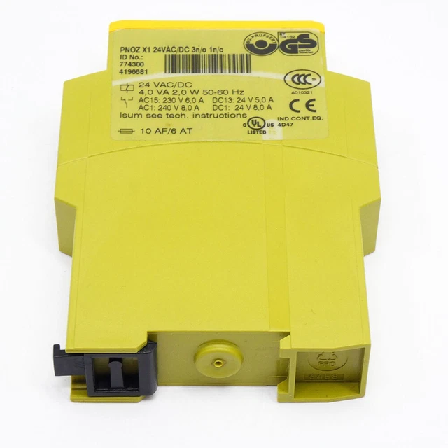 For PILZ PNOZ X1 774300 24V Safety Relay