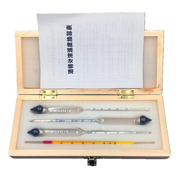 Alcohol Meter Set Tools Test Meters & Detectors Accessories Glass Kits