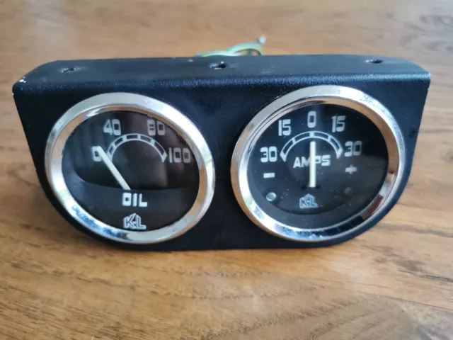 2" Oil Pressure + Ammeter - Classic Car