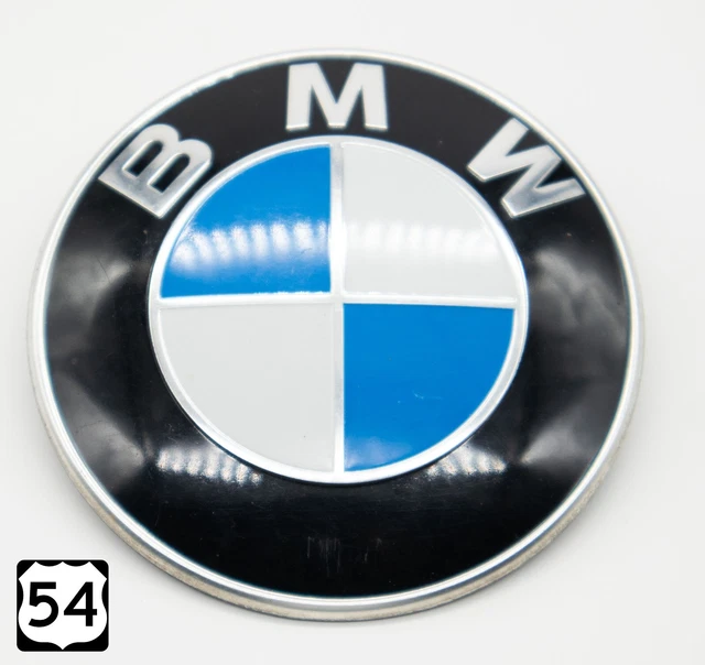 BMW E70 E83 E46 E36 E39 E90 E34 E30 X3 X5 Front 82mm Hood Emblem OEM
