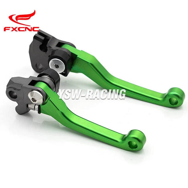 CNC Dirt Bike Pivot Brake Clutch Levers For Kawasaki KLX250 1994-1995 1996