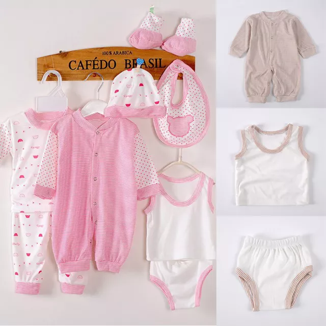 Clothes Set Pyjama Shirt Unisex Infants Outfit 0-3M Newborn Baby Romper Top