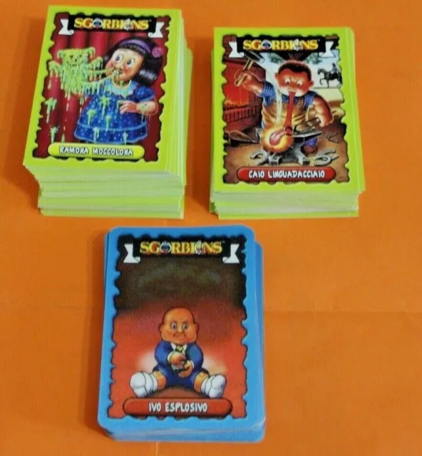 Card Sgorbions Garbage Pail Kids Topps 2018 A Scelta Versione Italiana