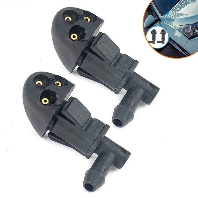 Jet De Lave-phares Télescopique ABS Noir Pour BMW E46 - Buse De Nettoyage Phares 61678362823
