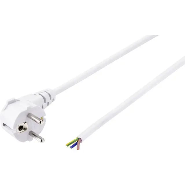 Basetech BT-2336885 alimentation Câble de raccordement blanc 3.00 m