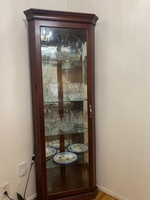 Corner Curio  Philip ReInisch Co. Interior Light 69”