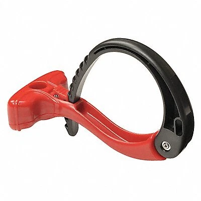 Gardner Bender Cable Wraptor: 3 in Max. Bundle Dia., Stainless Steel, Black/Red