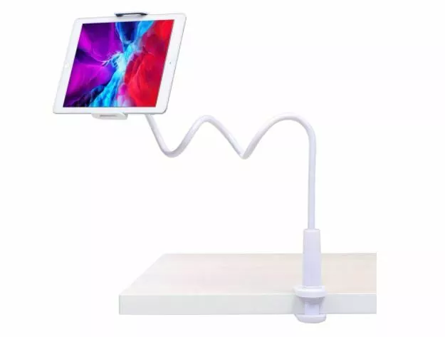 BESINPO Phone Tablet Holder, 360 Flexible Adjustable Lazy Arm Holder Phone Stand