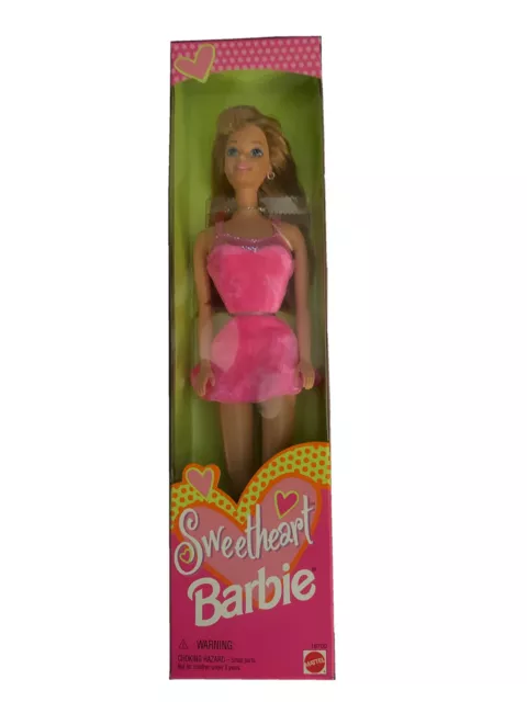 1997 Sweetheart Barbie Doll, Auburn Hair Mattel 18700 New Sealed in box Vintage