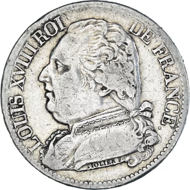 [#1153315] Monnaie, France, Louis XVIII, Louis XVIII, 5 Francs, 1814, Bayonne, T