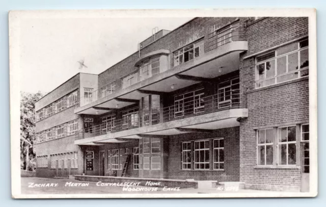 POSTCARD Zachary Merton Convalescent Home, Woodhouse Eaves Leicestershire RP