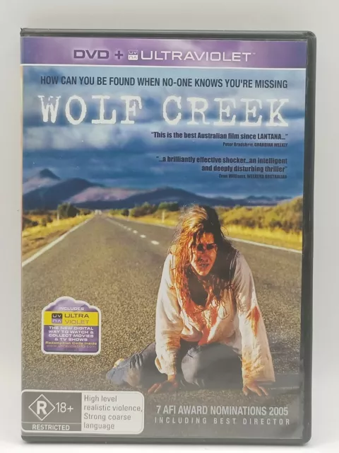 Wolf Creek, (DVD 2005) John Jarrett Horror Rated R 18+