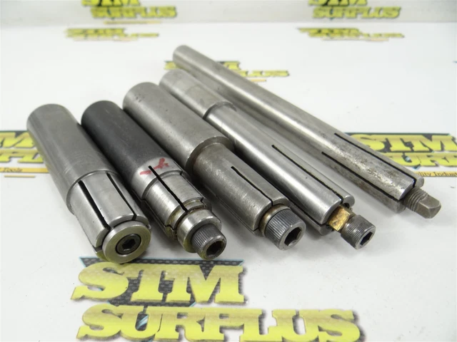 Lot Of 5 Assorted Expanding Mandrels 3/4" To 15/16" Dia 3/4" To 1-1/8" Shanks