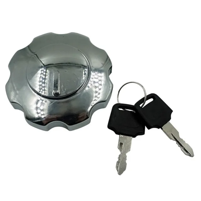 Motorcycle Motorbike ATV Gas Fuel Tank Cap Cover Locking W/ 2 Keys Universal