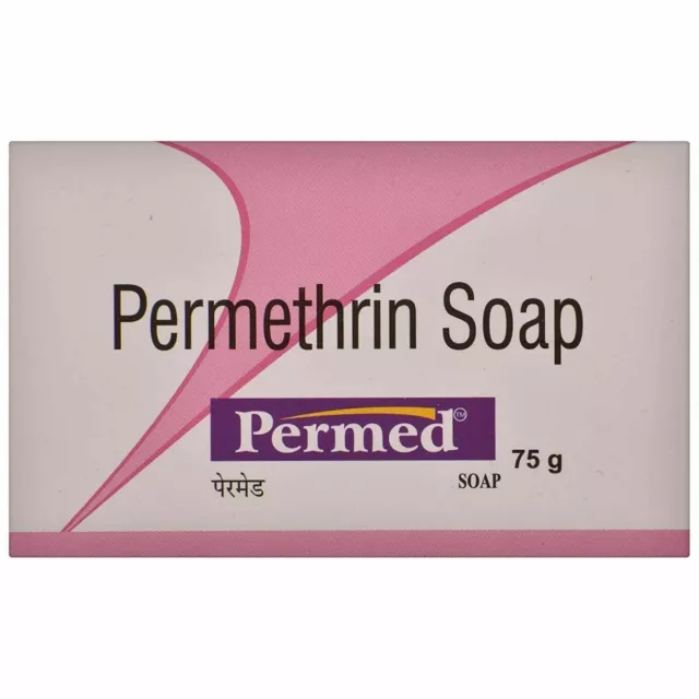 1 x Permed Soap 75g For Scabies Public Lice Similar
