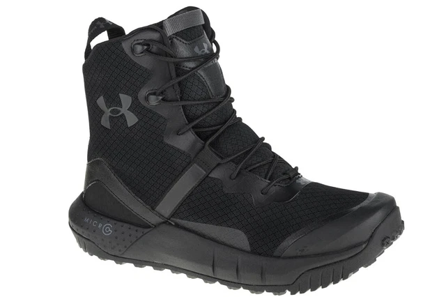 Under Armour Micro G Valsetz 3023743-001, Homme, bottes tactiques, Noir