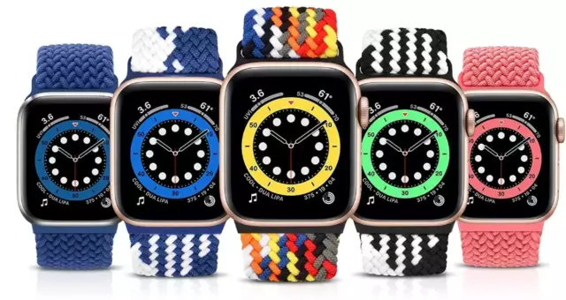 Nylon Solo Sport Loop Armband für Apple Watch Sport Nylon Armband für Apple