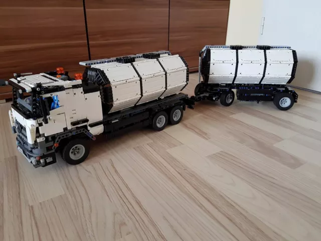 Bauanleitung instruction 42043 LKW Tanker Tank  Eigenbau Unikat Moc Lego Technic 3