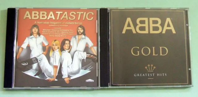 Job Lot Of 2 Abba Cds - Abbatastic & Abba Gold Greatest Hits (Cd53)