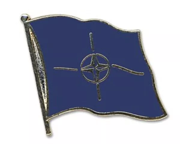 NATO Flaggen Pin Fahnen Pin Flaggenpin Anstecknadel Anstecker NATO Pin