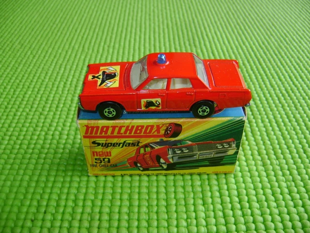 Matchbox Superfast N°52 Dodge Charger MK III - Boîte D'origine (MIB) - Occasion