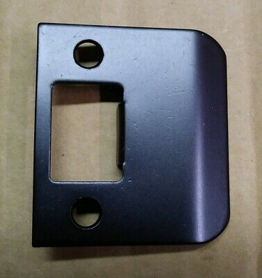 Extended Lip Strike Plate 2" Satin Nickel Oil rubbed Bronze Polished Brass Door